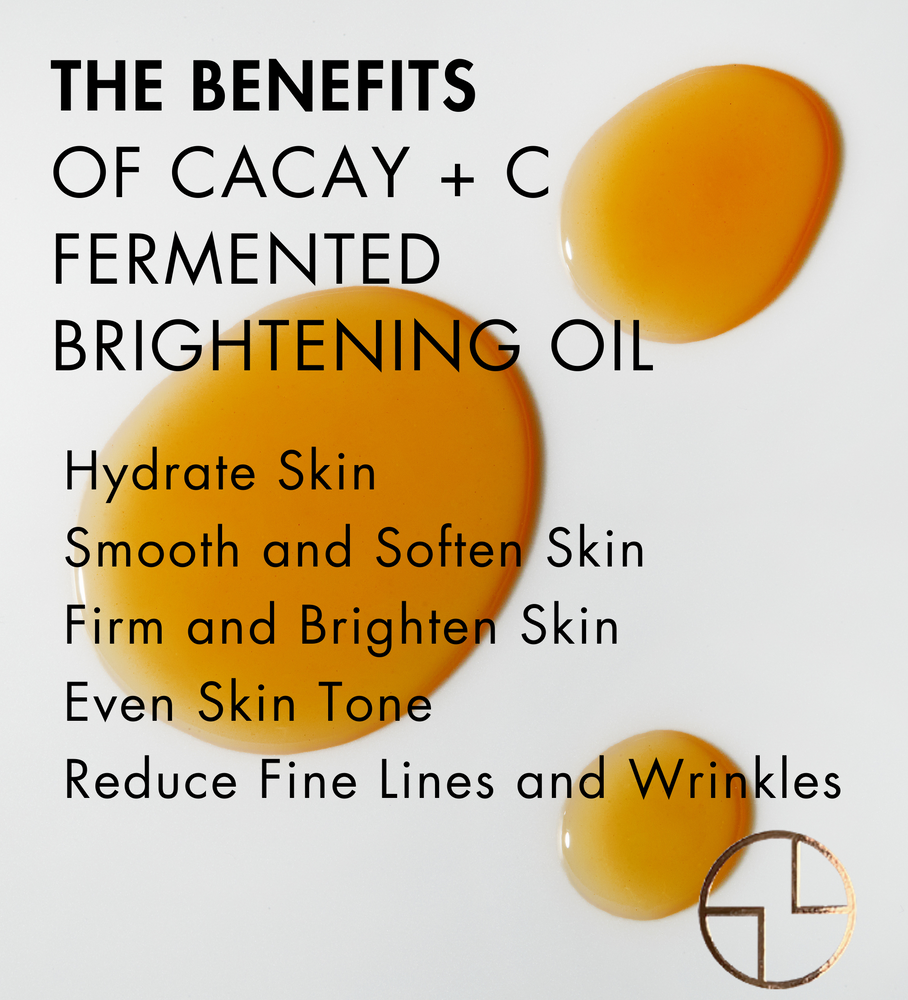 
                  
                    CACAYE CaCay + Vitamin C Fermented Brightening Oil Benefits
                  
                