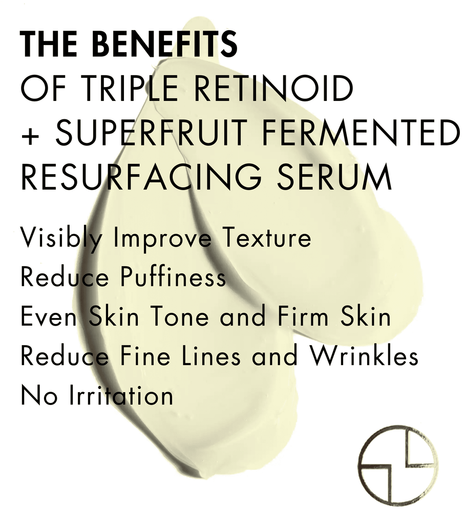 
                  
                    CACAYE Triple Retinoid + Superfruit Fermented Resurfacing Serum Benefits
                  
                