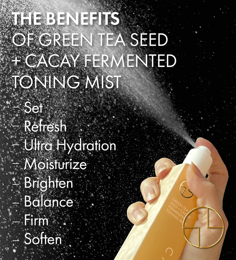 Benefits of Green Tea Seed + CaCay Fermented Toning Mist